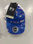 UNDER ARMOUR MENS/HOMMES/HOMBERS - WHITE/BLUE - ONE SIZE - Brand New