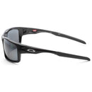 OAKLEY CANTEEN POLISHED BLACK FRAME, BLACK IRIDIUM POLARIZED LENSES, 60-16-122 - Like New