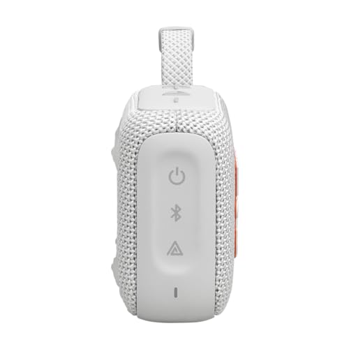 JBL Go 4 Built-in Battery Bluetooth Speaker JBLGO4WHTAM - White - Like New