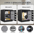 Kavey 2.0 Cub Safe Box with Backlit Touch Screen Keypad K-45 - BLACK - Like New