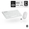 LOGITECH PEBBLE 2 COMBO WIRELESS KEYBOARD AND MOUSE 920-012198 - TONAL WHITE Like New