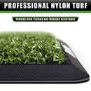 CHAMPKEY PREMIUM SYNTHETIC TURF GOLF HITTING MAT HEAVY DUTY RUBBER BASE - GREEN - Like New
