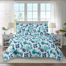 Kebury Beach Quilt Sets King Size Bedspread Coastal Bedding Set B094MWZQ35 - Like New