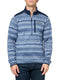 COLUMBIA MEN'S SWEATER WEATHER PRINTED HALF ZIP II DARK MOUNTAIN MEN L - Brand New