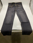BLU ROCK MEN'S CASUAL FLEX STRETCH SLIM STRAIGHT JEANS - SIZE: 30X31 - JET BLACK - Brand New