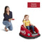 RADIO FLYER 6V BATTERY POWERED BUMPER CAR, ELECTRIC RIDE REMOTE, 971Z - RED - Like New