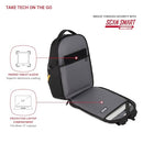 SWISSGEAR 1900 MINI SCANSMART 16-INCH BACKPACK, FITS UP TO 13"LAPTOP - YELLOW - Brand New