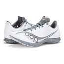 S29099-10 SAUCONY MEN'S VELOCITY MP SHOES - SIZE: MEN 9 - WHITE/CARBON - Like New
