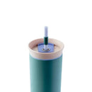 OWALA 24OZ STAINLESS STEEL STRAW TUMBLER - MISTY MEADOWS - Like New
