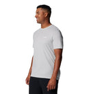 COLUMBIA MEN'S PFG TARPON RISE TECH TEE SHORT SLEEVE MEN L GRAY/TROUT - Brand New