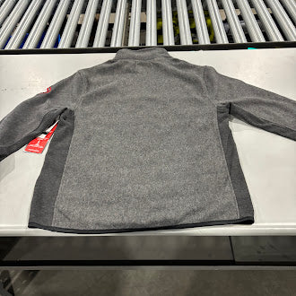 CANADA WEATHER GEAR PULLOVER 1/2 ZIP JACKET - SIZE: MEN M - CARBON HEATHER - Brand New