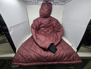 HELIOS HYBRID WOMEN'S HEATED VERSATILE 2 N 1 COAT VEST - SIZE: 3XL - MAROON - Brand New