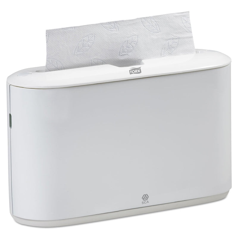 TORK XPRESS COUNTERTOP TOWEL DISPENSER 12.68 X 4.56 X 7.92 - WHITE - Like New