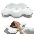 KKN CERVICAL NECK PILLOW PILLOWS FOR NECK AND SHOULDER PAIN LIGHTWHITE - WHITE - Like New