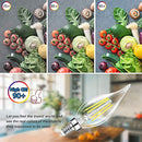 TOBUSA DIMMABLE E12 CANDELABRA LED BULBS 60 WATT INCANDESCENT - 6 Pack - Like New