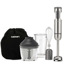 Cuisinart Immersion Hand Blender with Storage Bag - SILVER HB-900PCFR Like New