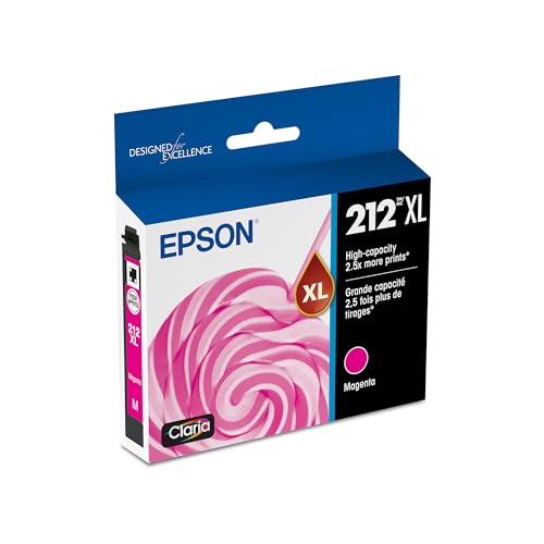 EPSON 212 CLARIA INK HIGH CAPACITY MAGENTA CARTRIDGE T212XL320-S - MAGENTA - Brand New