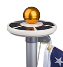 Sunnytech 2nd Generation Solar Flag Pole 20led Light, Brightest, Most Powerful - Brand New