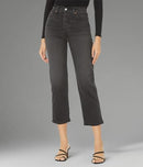 LEVI'S RIBCAGE STRAIGHT ANKLE JEANS - SIZE: 26 X 27 - BLACK RINSE - Like New