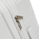 142349 American Tourister Stratum 2.0 Expandable Hardside Luggage, White - Like New