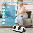 TISSACRE Shiatsu Foot Massager for Circulation and Pain Relief - WHITE - Like New