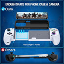 MOCAGEN MC1 PHONE CONTROLLER, MOBILE GAME & PHONE CASE CONTROLLER - WHITE/BLACK - Like New