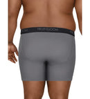 FRUIT OF THE LOOM MEN'S COOLZONE BOXER BRIEFS - 6 PACK - SIZE: 3XL - BLACK - Like New