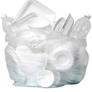 Aluf Plastics 55 Gallon Clear Trash Bags (150 Count) - 38" x 60" - Brand New