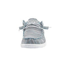 HEY DUDE MENS WALLY SOX - SIZE 8 - ICE GRAY - Brand New