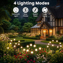 URAGO SOLAR POWERED FIREFLY LIGHTS 8 LEDS 4 Pack,32 LEDs XLTD-730 - BLACK - Like New