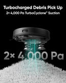 Eufy X8 Pro Robot Vacuum Self-Empty Station Twin-Turbine 2X 4,000 Pa Suction - Like New