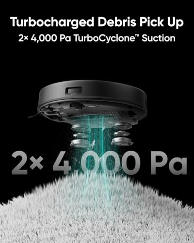 Eufy X8 Pro Robot Vacuum Self-Empty Station Twin-Turbine 2X 4,000 Pa Suction - Like New