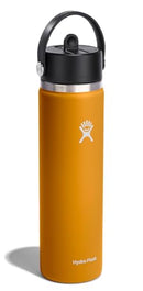 HYDRO FLASK FLEX STRAW CAP AGAVE 24OZ - FOSSIL - Like New