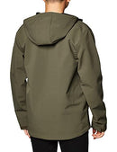 OJ3829 CARHARTT RAIN DEFENDER MIDWEIGHT SOFTSWHELL HOODED JACKET MEN TARMAC S - Brand New