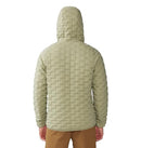 OM0121 Mountain Hardwear Men's Stretchdown Light Pullover Hoody Mantis Size S - Like New