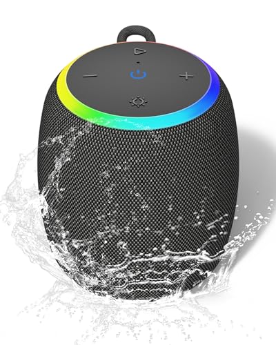 ZICOROOP BLUETOOTH SPEAKERSPORTABLE WIRELESS SPEAKER 15W STEREO SOUND - Black - Like New