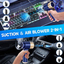 JONYJ 16000PA PORTABLE CORDLESS VACUUM 2 IN 1 AIR DUSTER AND VACUUM CLEANER - Brand New