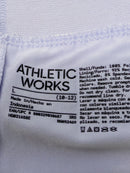 ATHLETIC WORKS GIRLS ACTIVE PLEATED OMBRÉ SKORT - SIZE: YOUTH L - PALE LILAC - Brand New