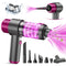 EYYA Car Vacuum Cleaner Cordless, 15000PA High Power - Gray & Pink - Brand New