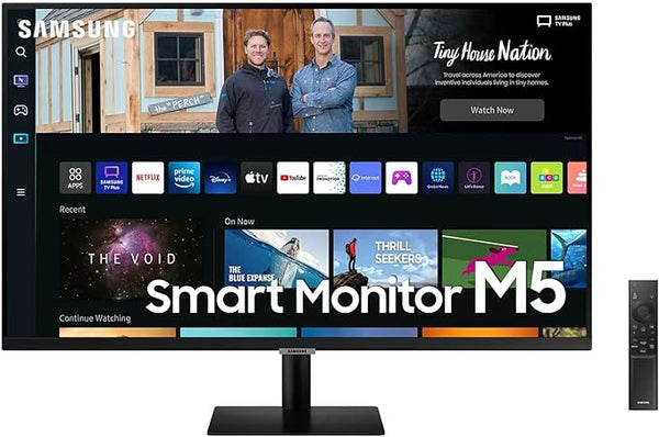 SAMSUNG 32-Inch M50B Full HD Smart Monitor Streaming TV LS32MB500ENXGO - Black Like New
