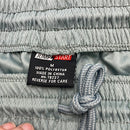 JUMP START MENS MOISTURE WICKING PERFORMANCE MESH SHORTS - SIZE: MEN M - SILVER - Brand New