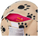SNUGGLESAFE PET HEATING PAD BY SNUGGLE SAFE - PINK W/ PAWS - Like New