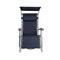 Bliss Hammocks 26" Gravity Free Beach Chair w/ Adjustable Canopy, Pillow - Navy Like New