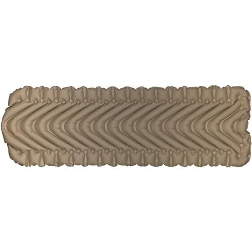 KLYMIT STATIC V INFLATABLE SLEEPING PAD, 3", 06IVCY01CEU - COYOTE SAND INSULATED - Like New