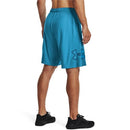 UNDER ARMOUR TECH GRAPHICS SHORTS MENS - CAPRI/BLACK - L - Brand New