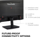 VIEWSONIC 24 INCH IPS FULL HD 1080P MONITOR WITH ADAPTIVE SYNC, 75HZ - BLACK - Like New