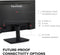 VIEWSONIC 24 INCH IPS FULL HD 1080P MONITOR WITH ADAPTIVE SYNC, 75HZ - BLACK - Like New
