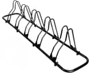ACELETIQS BIKE STAND FLOOR INDOOR BIKE RACK, 1-5 BIKE - BLACK - Like New