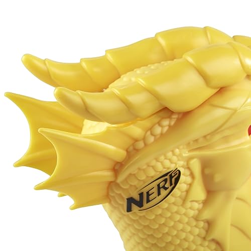 NERF MICROSHOTS DUNGEONS & DRAGONS PALARANDUSK BLASTER F6273 - YELLOW - Brand New