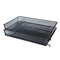 UNIVERSAL 20012 MESH STACKABLE SIDE LOAD TRAY, LEGAL, 20012 - BLACK - Brand New